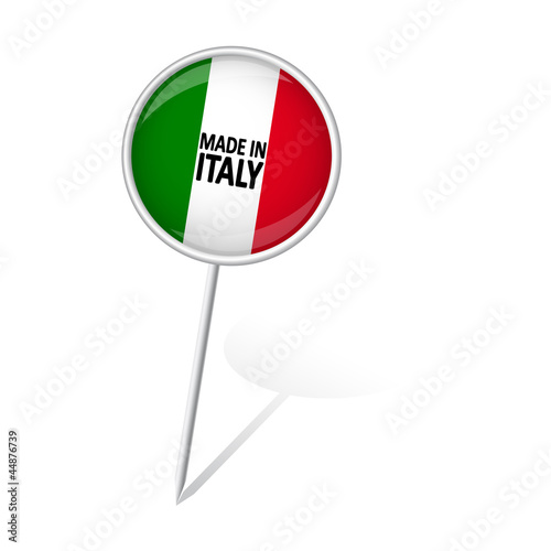 Pin rund - MADE IN ITALY