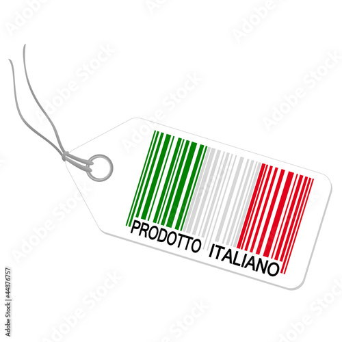 Anhänger mit  PRODOTTO ITALIANO