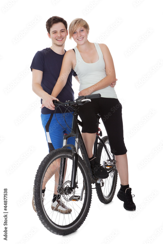 Fit healthy young couple