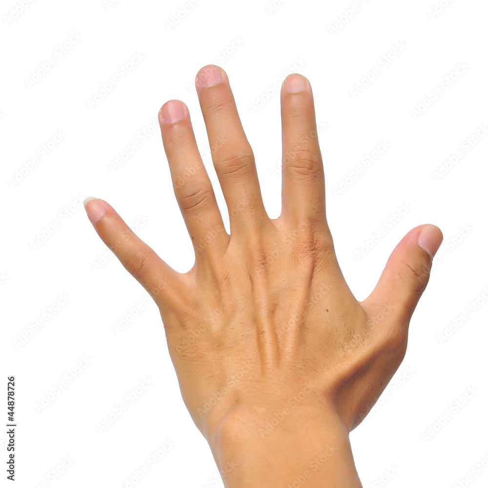 People hand male five People hand male five