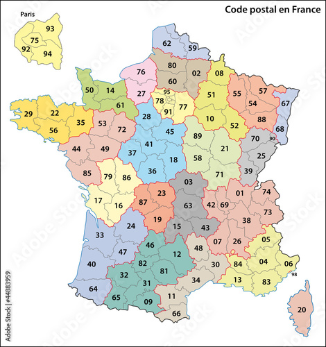 Code Postal, France
