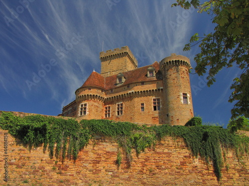 Château de Castelnau-Bretenoux ; Corrèze Lot ; Limousin Périgord