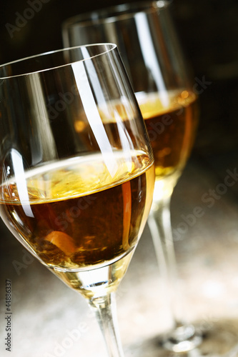 Two glasses of sherry