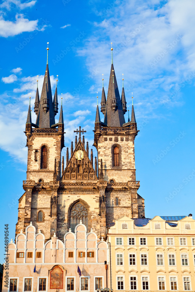 Tyn Church In Prague