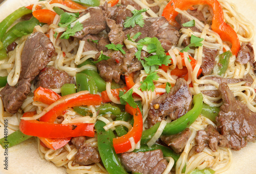 Thai Beef with Noodles Stir-Fry