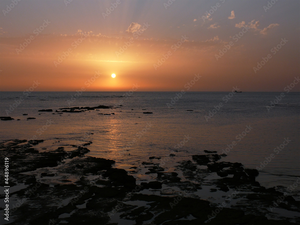 Obraz premium sunset in Chipiona