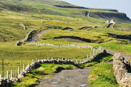 Obraz na płótnie Irish Landscape, Co. Clare w salonie