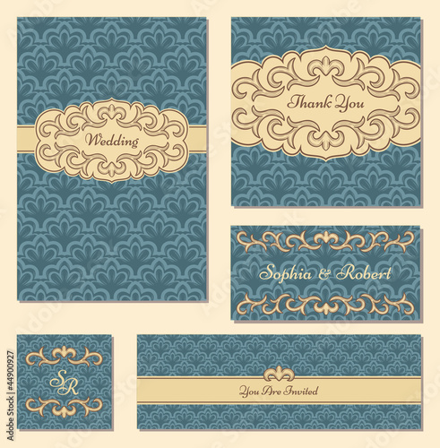 Set of vintage frames