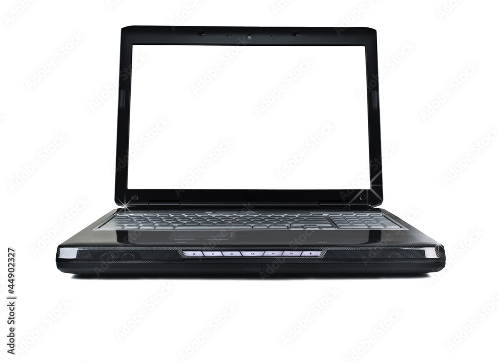 Laptop isolated on white Laptop isolated on white