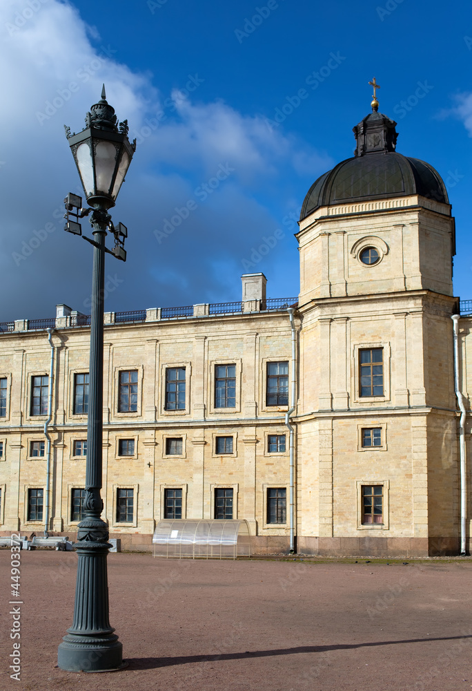 Fototapeta premium Russia,Gatchina, before palace..