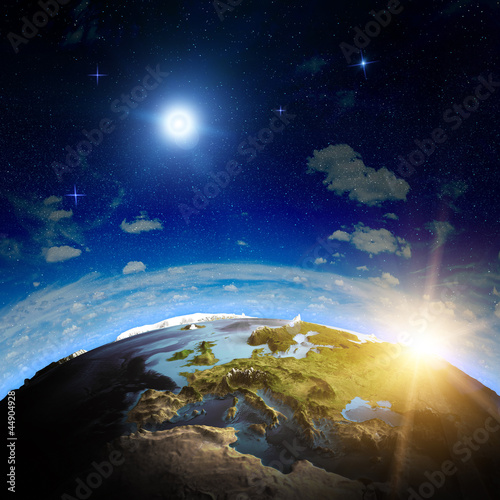 Fototapeta Naklejka Na Ścianę i Meble -  Europe sunrise