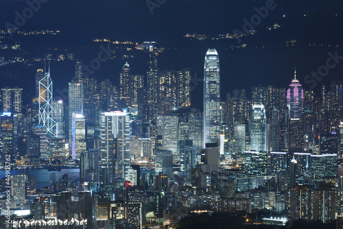 Hong Kong City Night