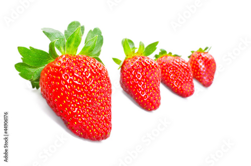 Wallpaper Mural  Red strawberry Torontodigital.ca