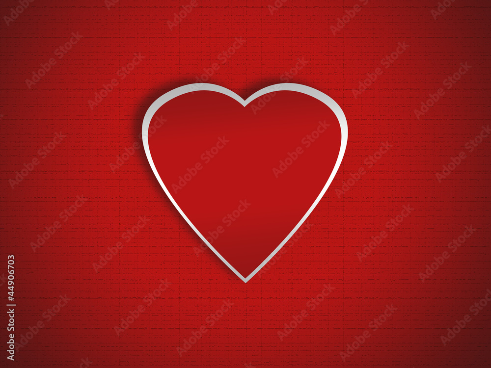 a red heart surrounded by white on red background a red heart surrounded by white on red background