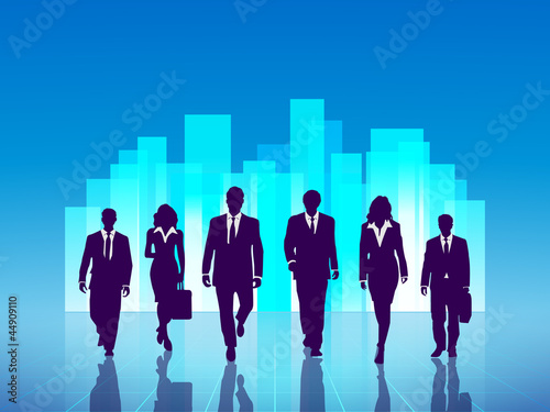 business team buildings