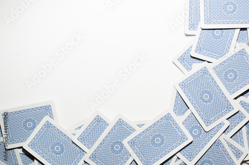 Canvas Print Poker Card Background