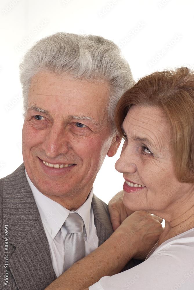 portrait of a man and a woman standing portrait of a man and a woman standing