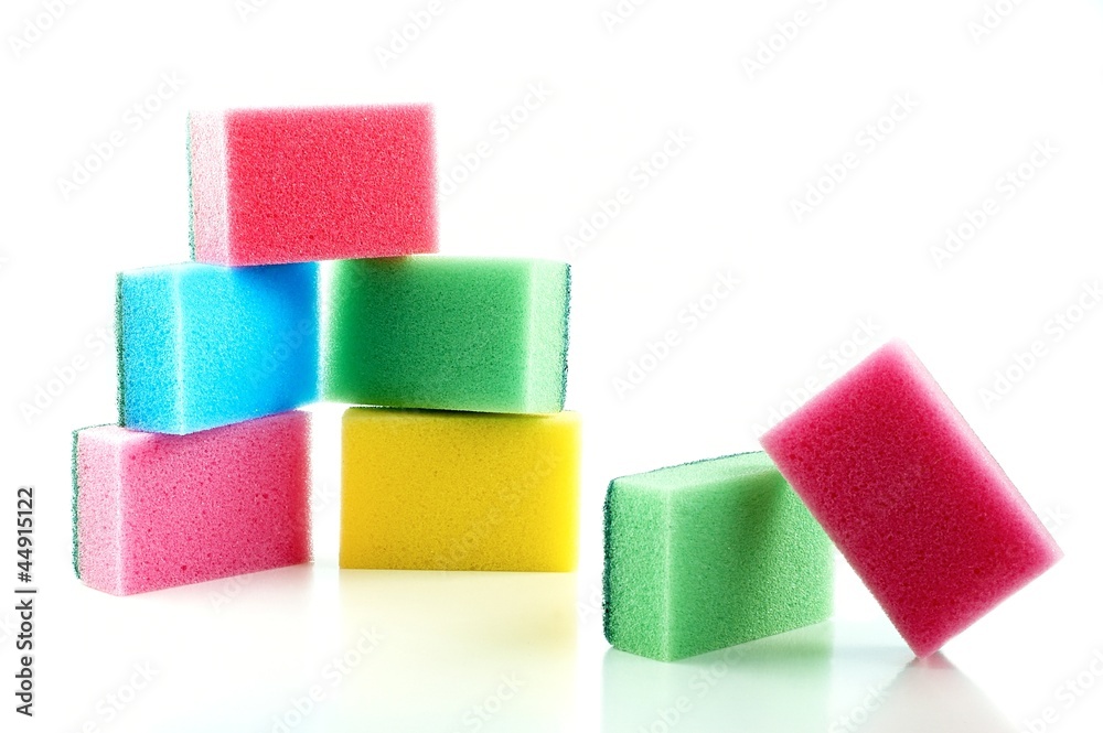 Fototapeta premium colored sponges