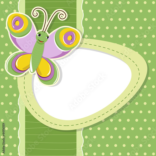 Butterfly background - place your text