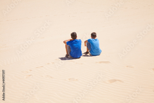 rest in the dunes photo