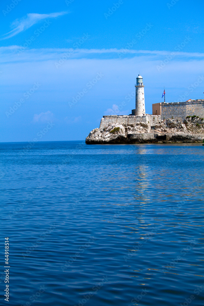 Morro Castle, fortress guarding the entrance to Havana bay, Cuba