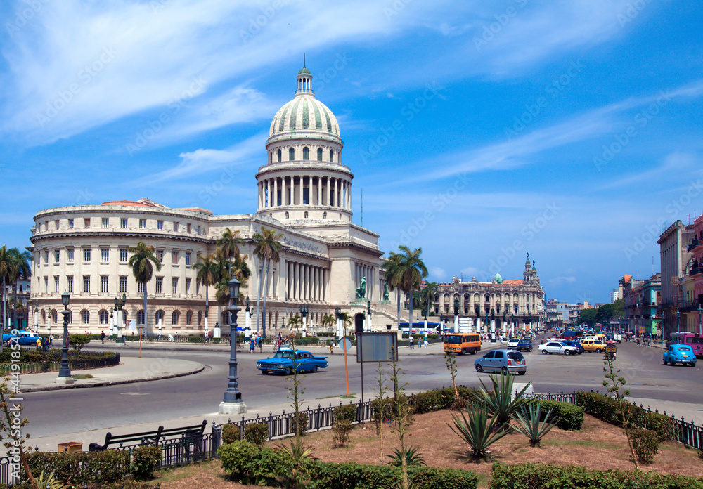 The Capitol building,  Havana