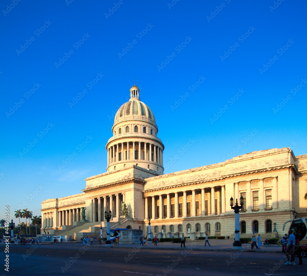 The Capitol building,  Havana