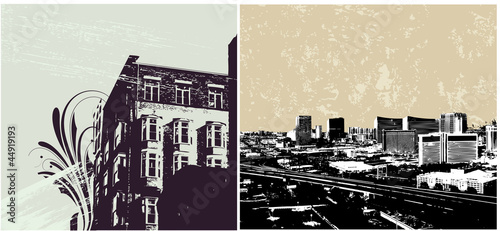 Cityscapes and Urban Vectors