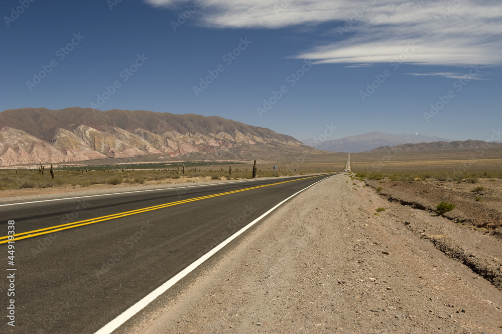 Long way in argentine desert Long way in argentine desert