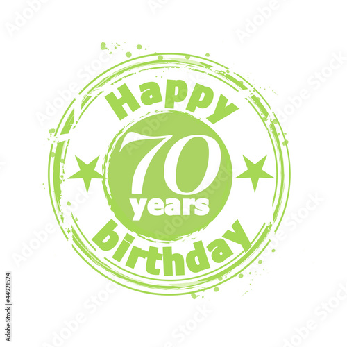 happy birthday 70 years