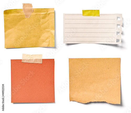 vintage note paper office business