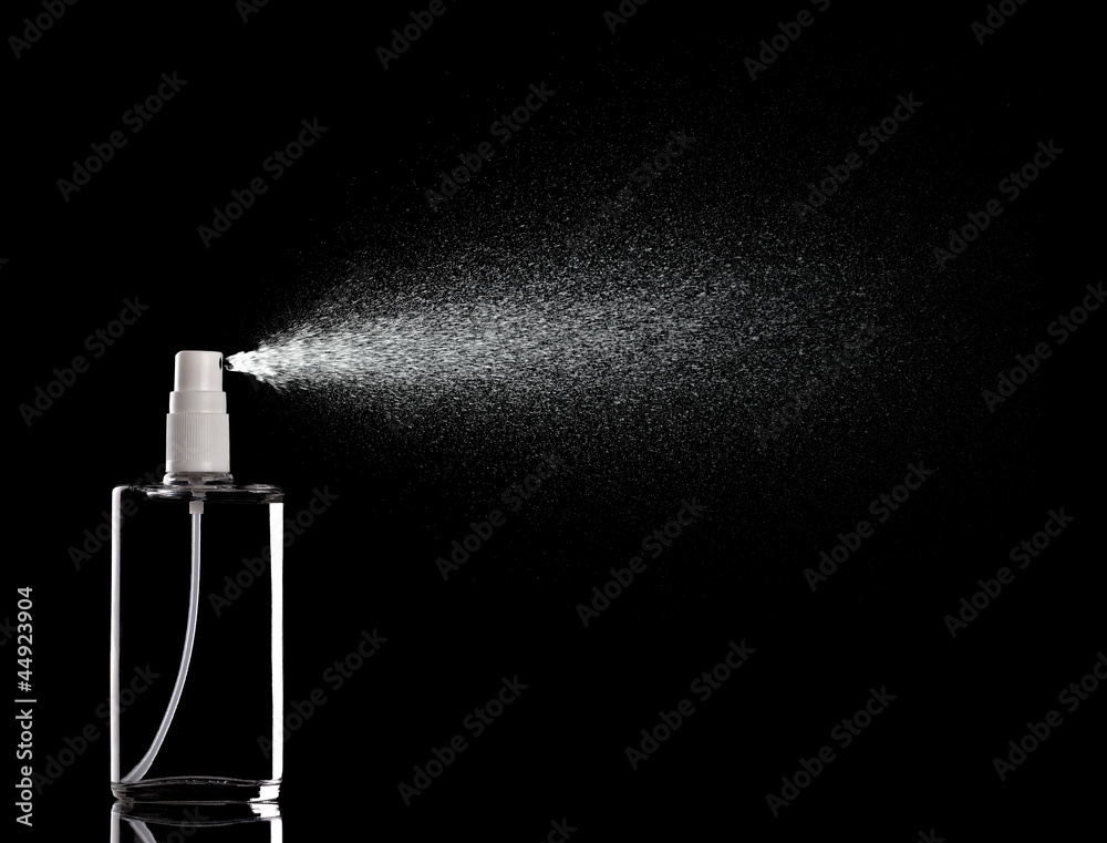 spray bottle liquid perfume drop - obrazy, fototapety, plakaty 