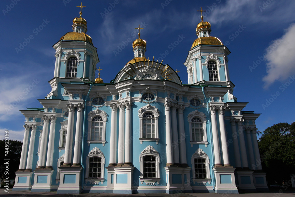 Eglise St. Nicolas des Marins à St-Pétersbourg