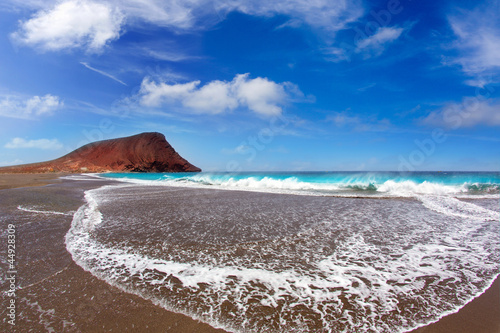 Beach Playa de la Tejita in Tenerife photo