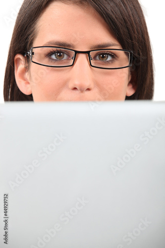 Model of woman's sunglasses