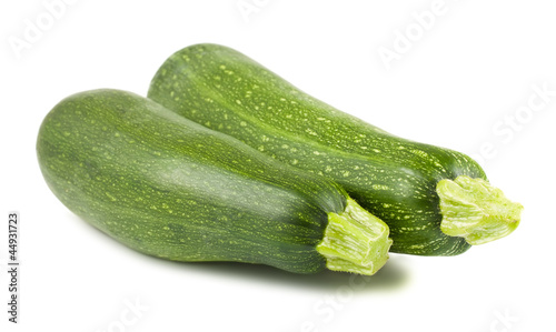 Fresh green zucchini photo