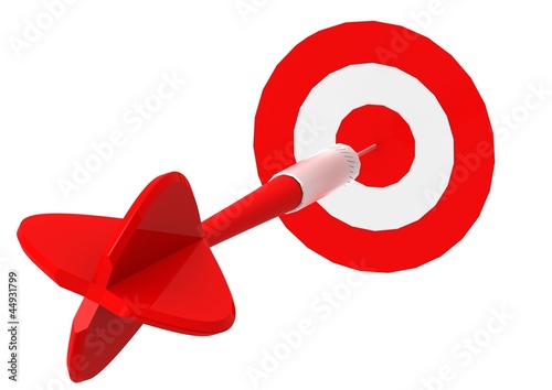 Dart Hitting Target © tang90246