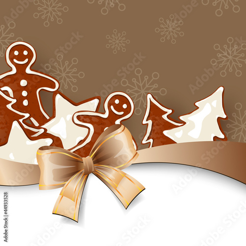 Vector Illustration of a Christmas Background