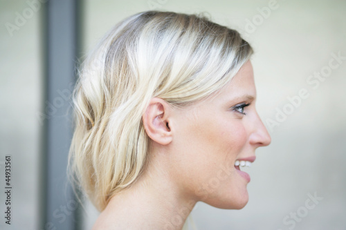 Profil einer Frau photo
