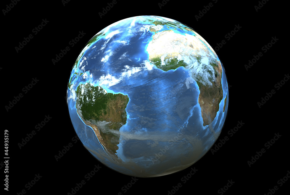 Fototapeta premium Planet earth (3D)