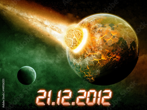Obraz na płótnie 2012 year of the apocalypse