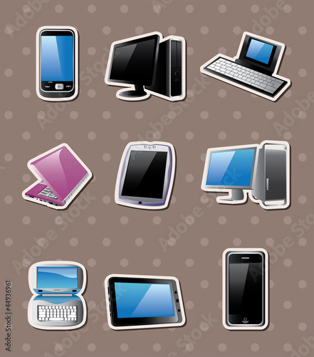 cartoon computer  stickers