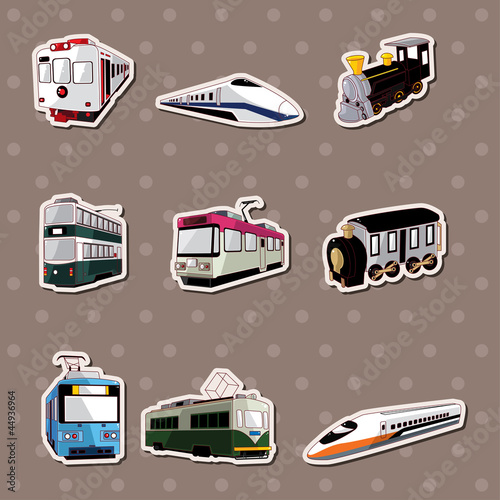 train stickers