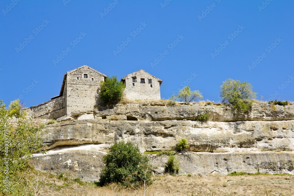 Ancient cave towns of Crimea.Chufut-Kale
