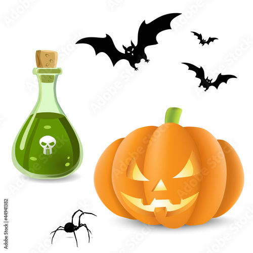 Halloween elements