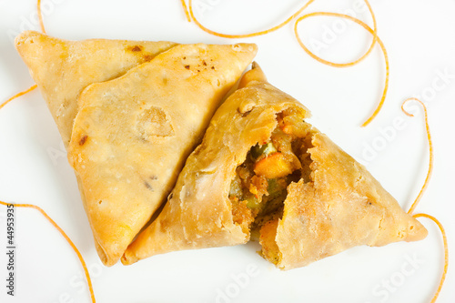 Canvas Print Vegetable samosa