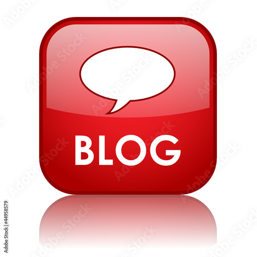 "BLOG" Web Button (website internet news online forum community)