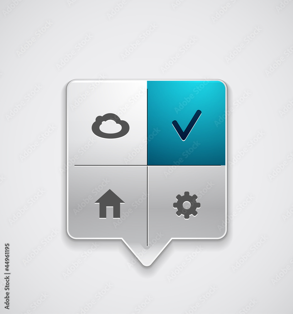 Menu pointer Menu pointer