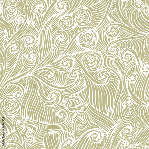 Floral seamless pattern, vector background.