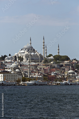 Suleymaniye Mosque from Goldenhorn